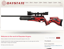 Tablet Screenshot of daystate.com